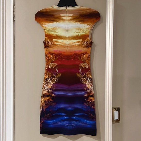 McQ Alexander McQueen Body Con Dress XS - Picture 3 of 10